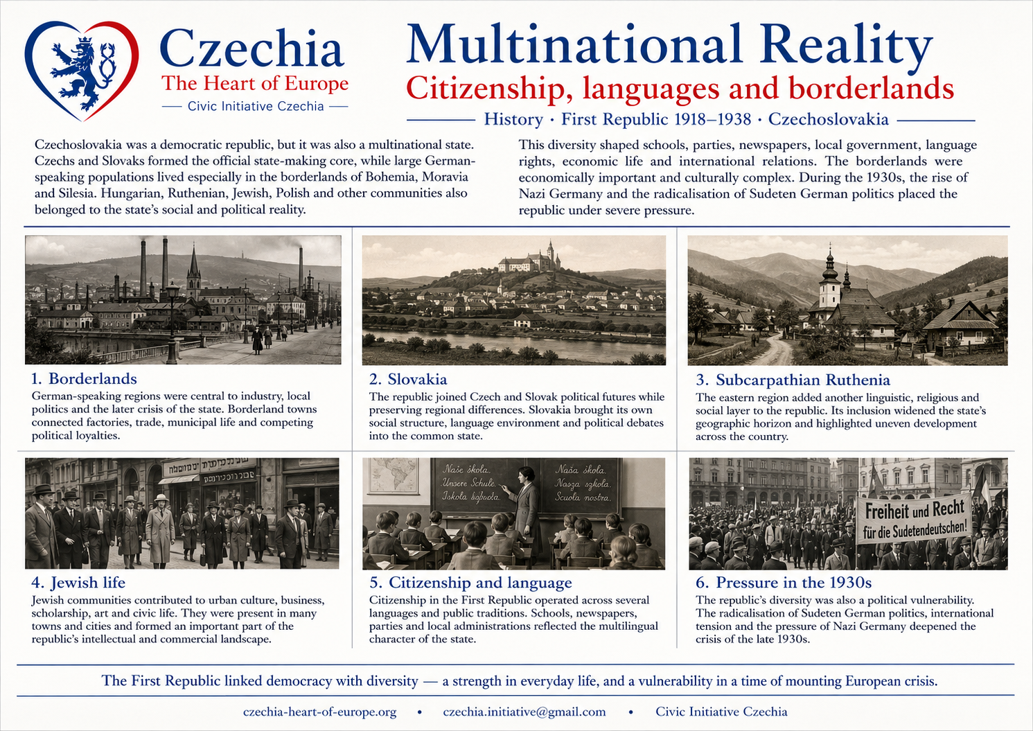 Multinational Czechoslovakia information sheet