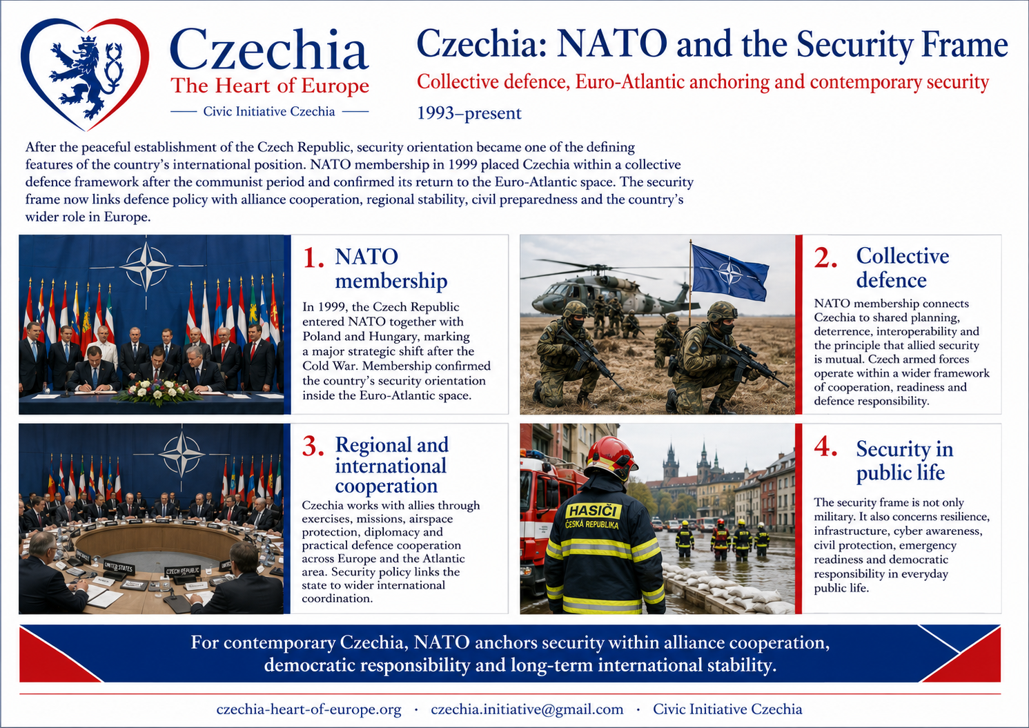 NATO and Czech security information sheet