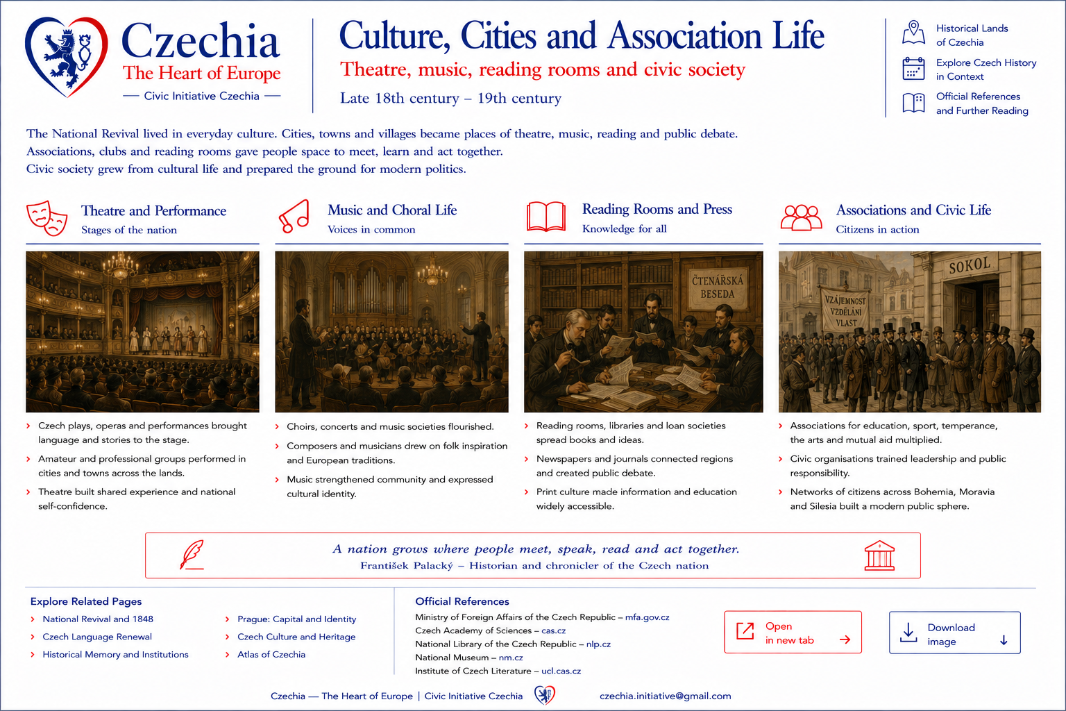 Culture and association life information sheet