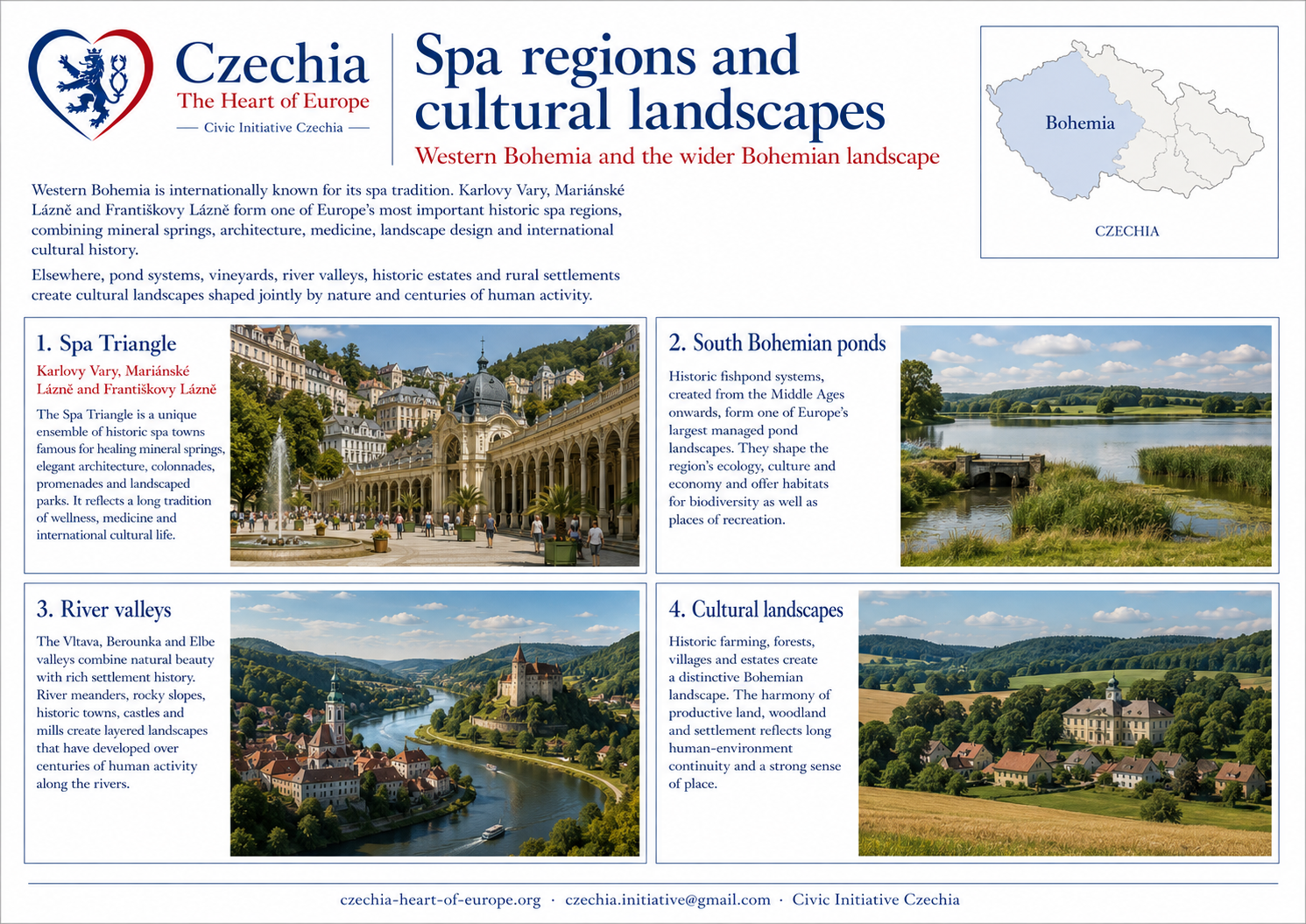 Spa regions and cultural landscapes information sheet