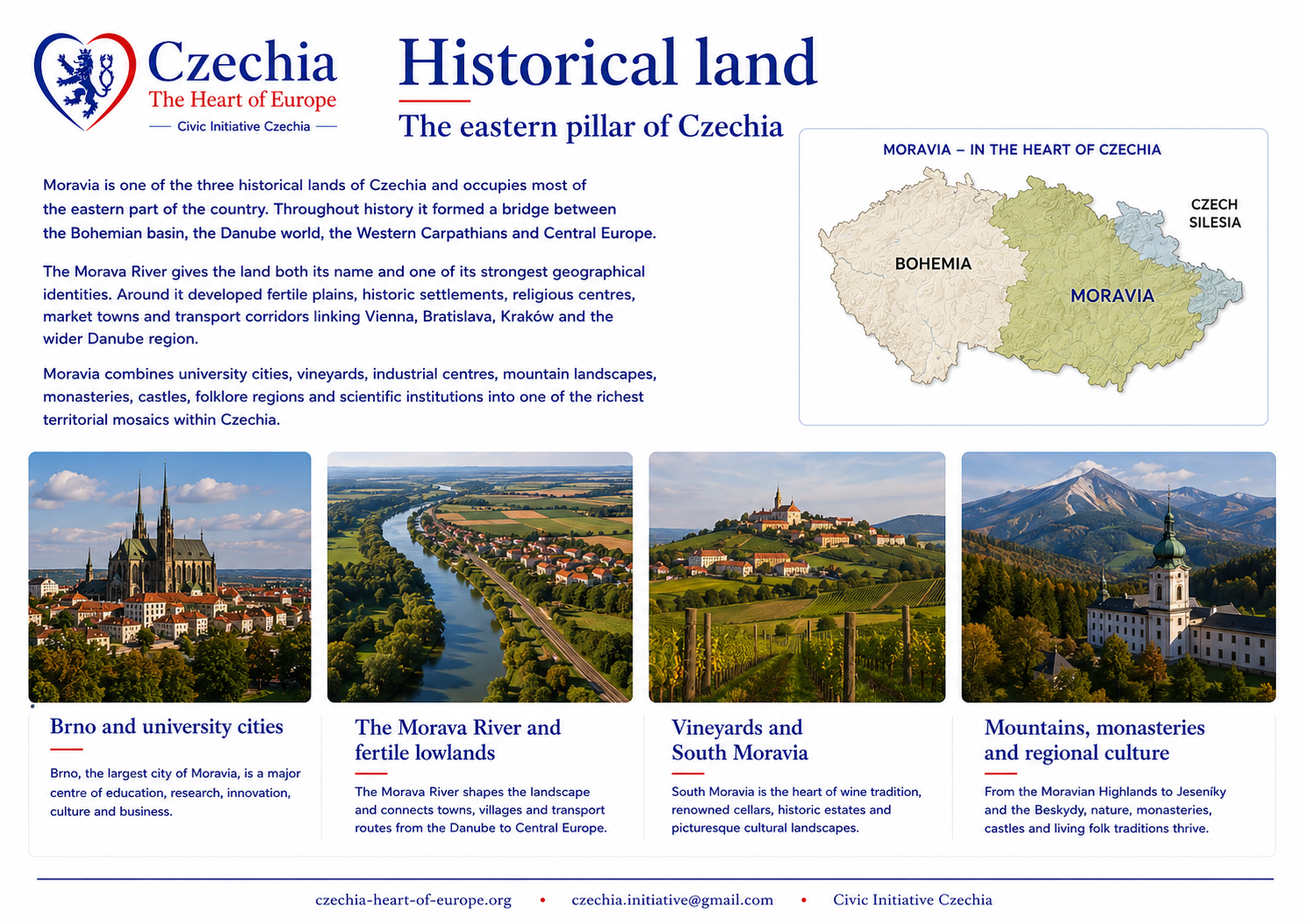 Moravia overview information sheet